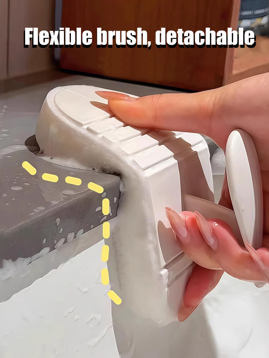 Esponja Flexível Faciiltadora de Limpeza