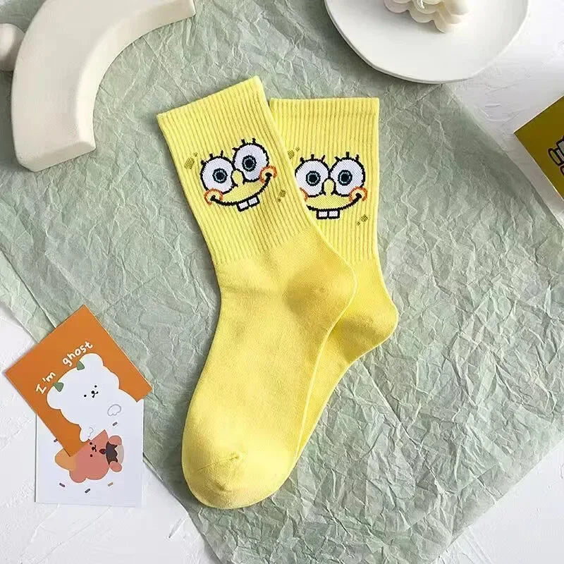 Meias Bob Esponja - 5 pares