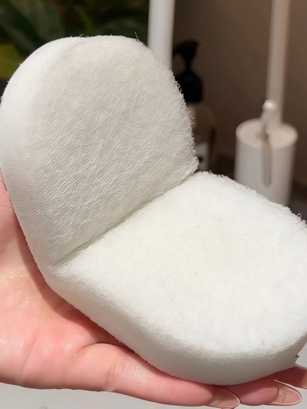 Esponja Flexível Faciiltadora de Limpeza