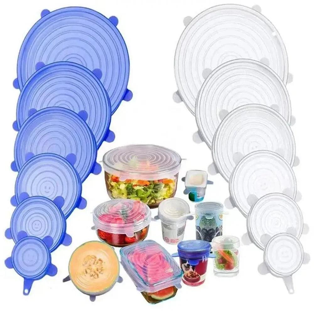 Tampas de Silicone Para Vasilhas