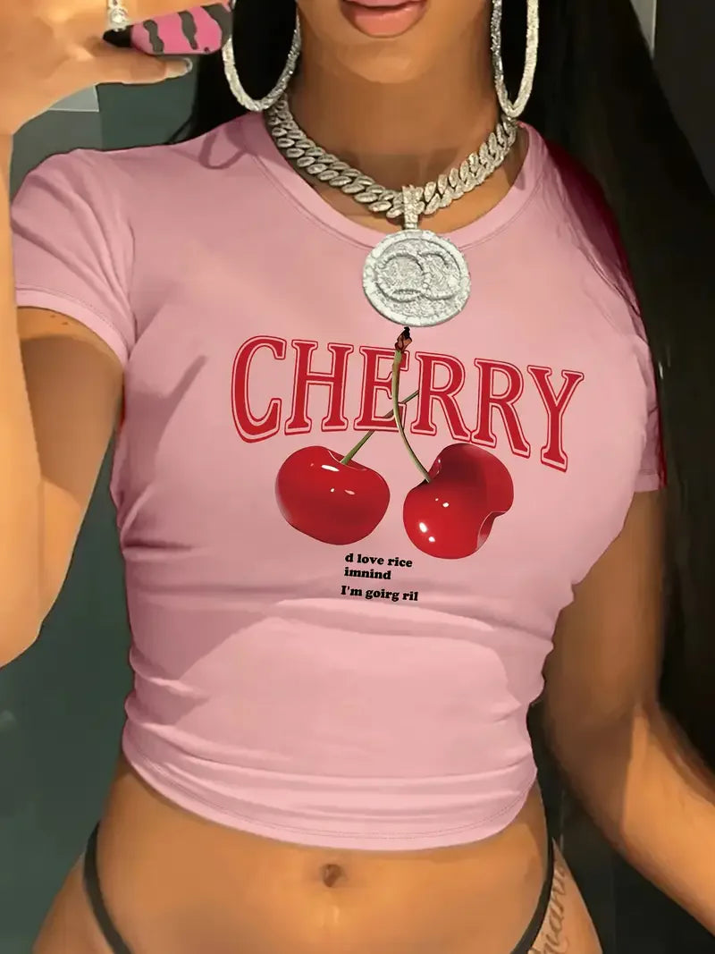 T-shirt Cereja