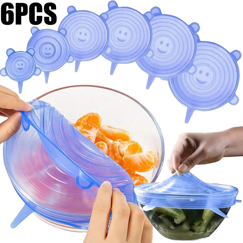 Tampas de Silicone Para Vasilhas