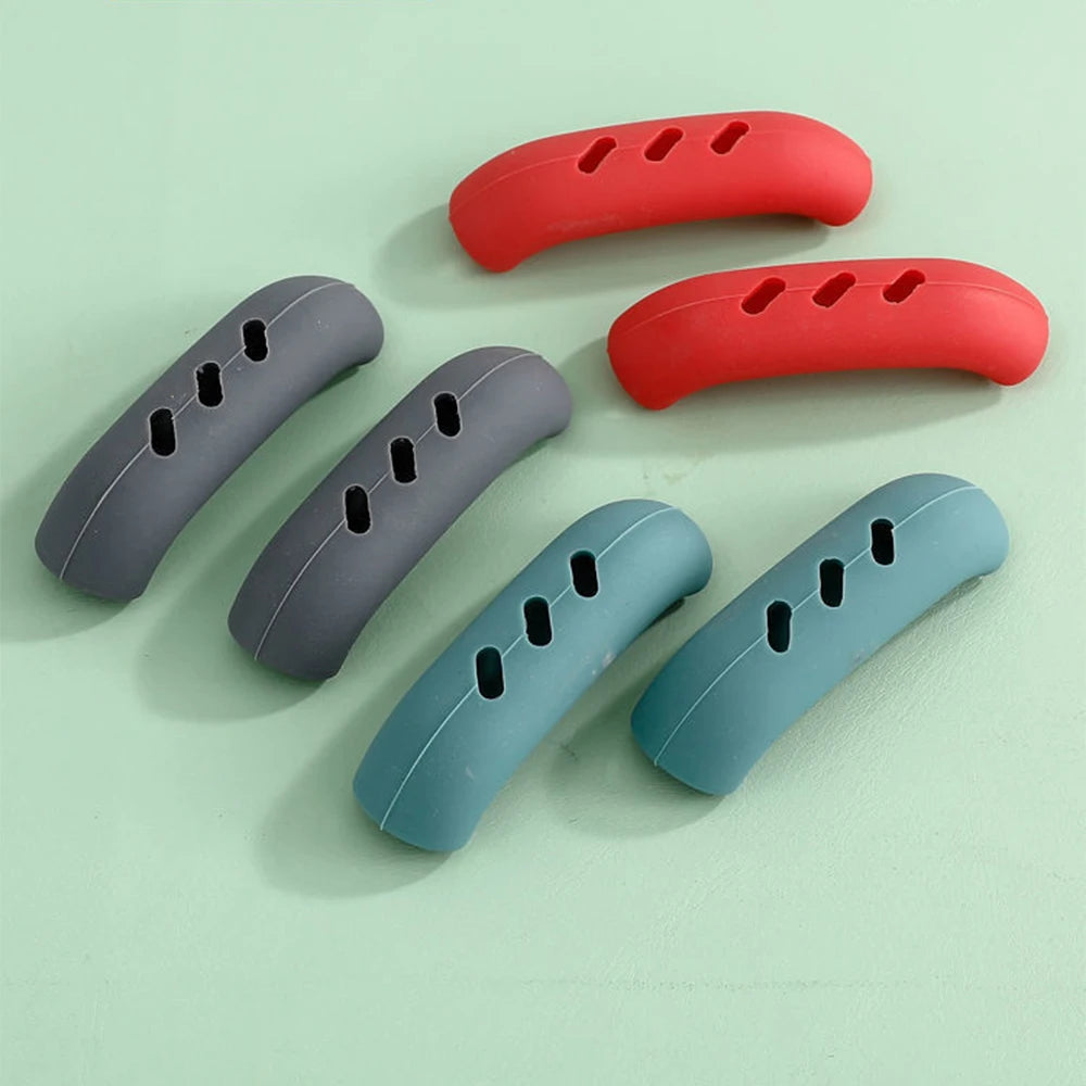 2Pcs Silicone Protetor Para Alça de Panela