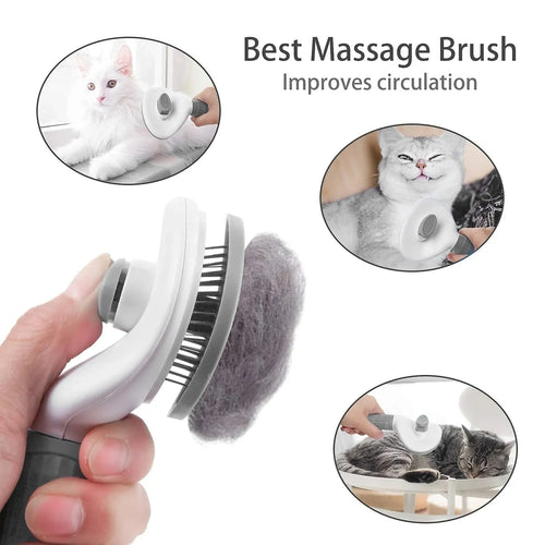 Escova Para Pet - Escova e Remove Pelos