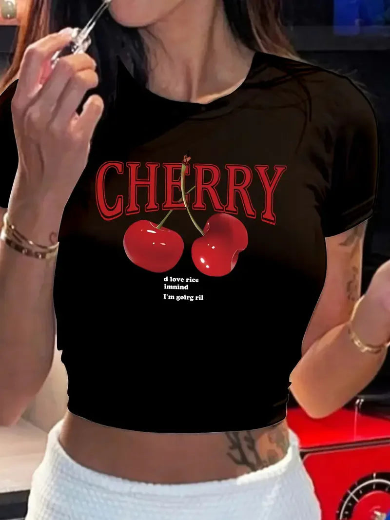 T-shirt Cereja